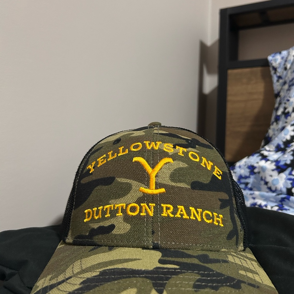 Yellowstone Dutton Ranch Camouflage Hat